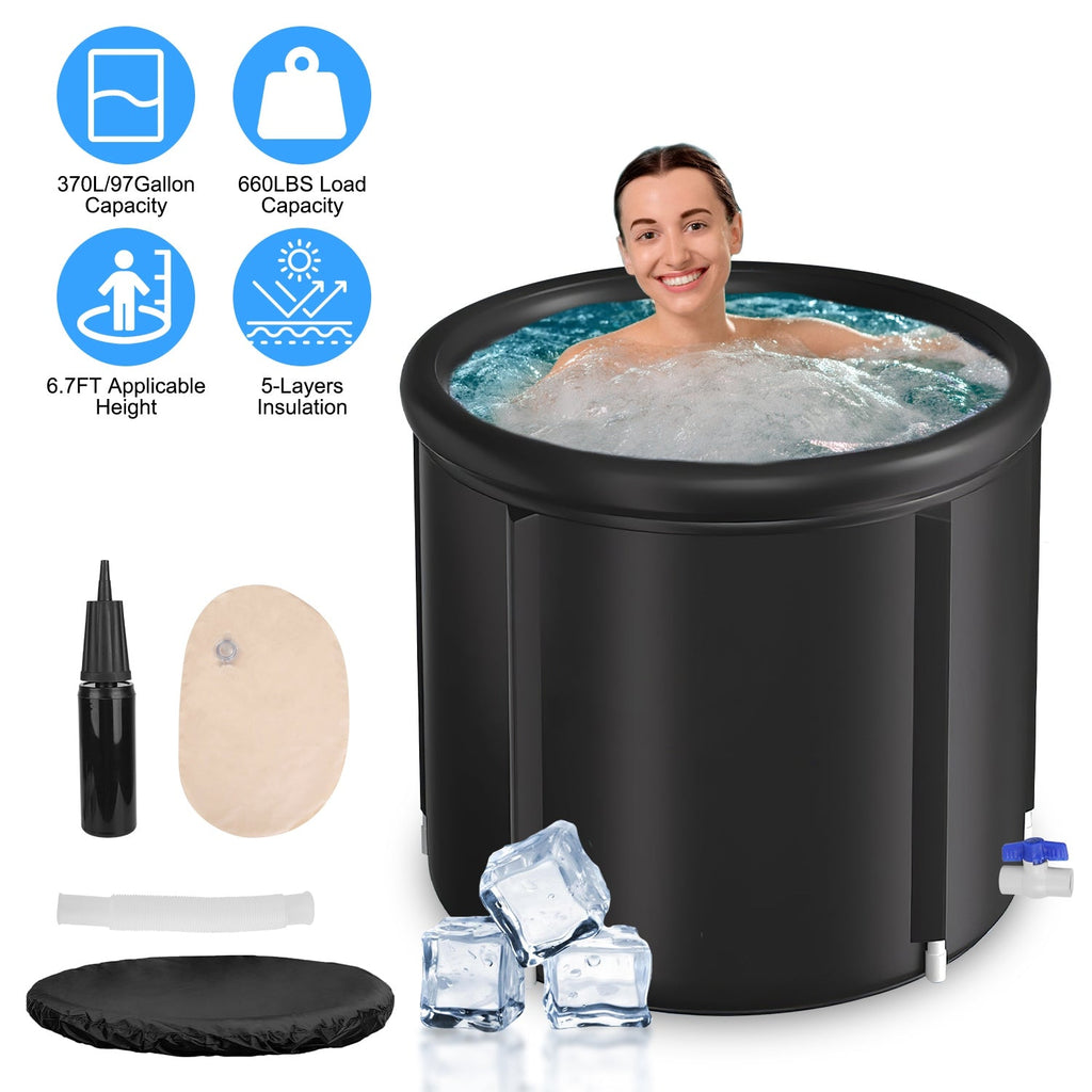 Bañera de hielo portátil Vitareva vista completa